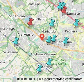 Mappa Via Pasteur, 20014 Nerviano MI, Italia (2.45154)