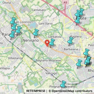 Mappa Via Pasteur, 20014 Nerviano MI, Italia (3.24294)