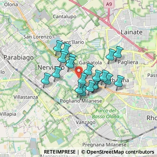 Mappa Via Pasteur, 20014 Nerviano MI, Italia (1.2785)