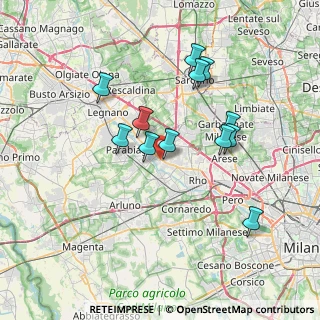 Mappa Via Pasteur, 20014 Nerviano MI, Italia (6.53667)