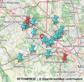 Mappa Via Pasteur, 20014 Nerviano MI, Italia (6.37563)