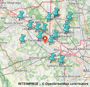 Mappa Via Pasteur, 20014 Nerviano MI, Italia (6.98625)