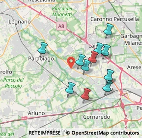 Mappa Via Pasteur, 20014 Nerviano MI, Italia (3.3225)