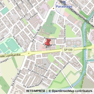 Mappa Via Lombardia, 35, 20025 Parabiago, Milano (Lombardia)