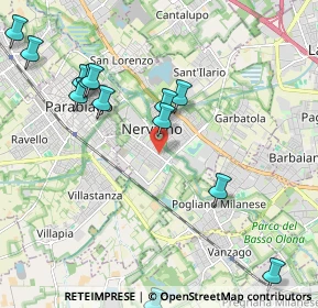 Mappa Via Camillo Benso Cavour, 20014 Nerviano MI, Italia (2.42231)
