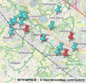 Mappa Via Camillo Benso Cavour, 20014 Nerviano MI, Italia (2.28133)