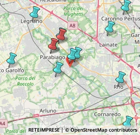 Mappa Via Camillo Benso Cavour, 20014 Nerviano MI, Italia (5.9565)