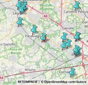 Mappa Via Camillo Benso Cavour, 20014 Nerviano MI, Italia (5.48263)