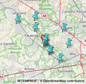 Mappa Via Camillo Benso Cavour, 20014 Nerviano MI, Italia (2.78833)