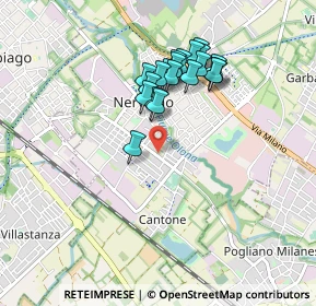 Mappa Via Camillo Benso Cavour, 20014 Nerviano MI, Italia (0.775)