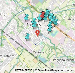 Mappa Via Camillo Benso Cavour, 20014 Nerviano MI, Italia (0.8285)