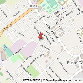 Mappa Via Fiume, km 2, 20020 Busto Garolfo, Milano (Lombardia)