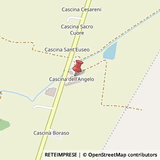 Mappa Cascina dell' Angelo, 1, 13040 Rovasenda, Vercelli (Piemonte)