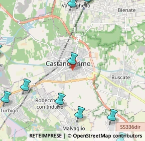 Mappa Via Carso, 20022 Castano Primo MI, Italia (3.29167)
