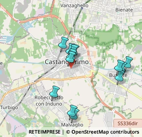 Mappa Via Carso, 20022 Castano Primo MI, Italia (1.66923)