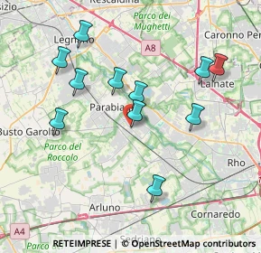 Mappa Via Santa Maria, 20014 Nerviano MI, Italia (3.73)