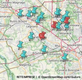 Mappa Via Santa Maria, 20014 Nerviano MI, Italia (8.39474)