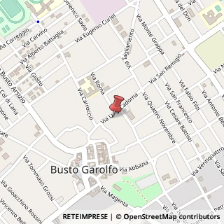 Mappa Via L. Cadorna, 30, 20020 Busto Garolfo, Milano (Lombardia)