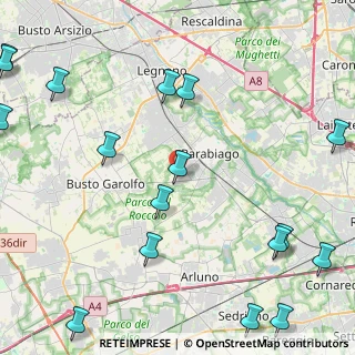 Mappa Via Lucania, 20015 Parabiago MI, Italia (6.39)