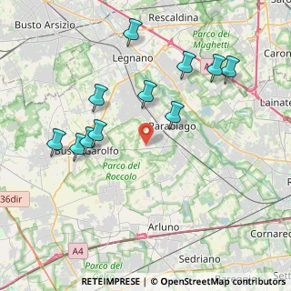 Mappa Via Lucania, 20015 Parabiago MI, Italia (4.13909)