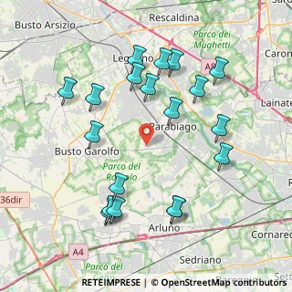 Mappa Via Lucania, 20015 Parabiago MI, Italia (4.18211)