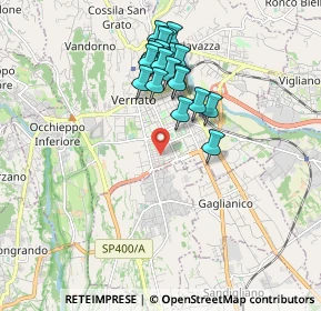 Mappa Via Cerrione, 13900 Biella BI, Italia (1.688)