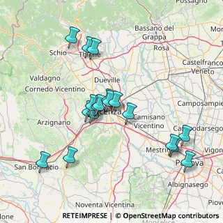 Mappa Via Paolo Calvi, 36100 Vicenza VI, Italia (14.09889)