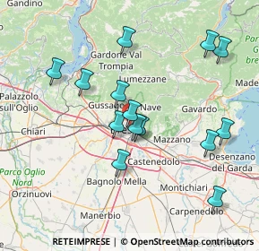 Mappa Via Cabrini, 25128 Brescia BS, Italia (14.61643)