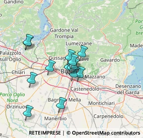 Mappa Via Cabrini, 25128 Brescia BS, Italia (10.81286)