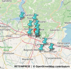 Mappa Via Cabrini, 25128 Brescia BS, Italia (9.65)