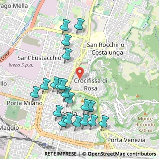 Mappa Via Cabrini, 25128 Brescia BS, Italia (1.0995)