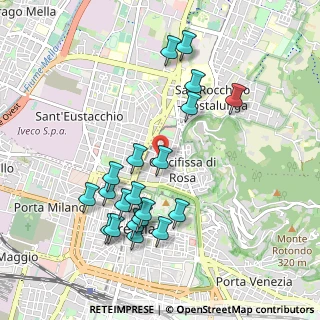 Mappa Via Santa Francesca Saveria Cabrini, 25128 Brescia BS, Italia (0.998)
