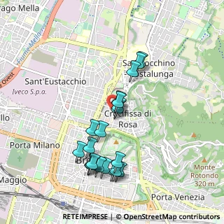 Mappa Via Santa Francesca Saveria Cabrini, 25128 Brescia BS, Italia (0.9075)