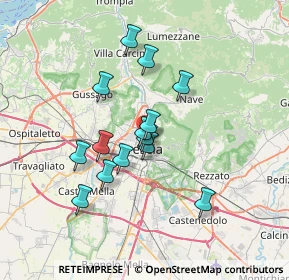 Mappa Via Cabrini, 25128 Brescia BS, Italia (5.695)