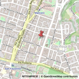 Mappa Via Cabrini, 8, 25128 Brescia, Brescia (Lombardia)