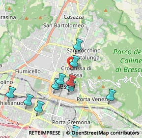 Mappa Via Santa Francesca Saveria Cabrini, 25128 Brescia BS, Italia (2.14364)