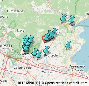Mappa Via Campagnoli, 25080 Nuvolento BS, Italia (5.5955)