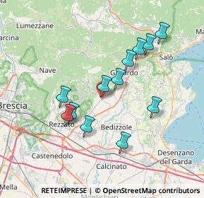 Mappa Via Campagnoli, 25080 Nuvolento BS, Italia (6.6675)