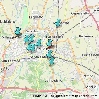 Mappa Corso Padova, 36100 Vicenza VI, Italia (1.71769)