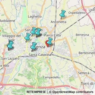 Mappa Corso Padova, 36100 Vicenza VI, Italia (2.00833)
