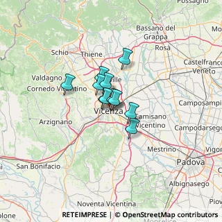 Mappa Corso Padova, 36100 Vicenza VI, Italia (6.48273)