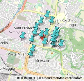 Mappa Via Quarto dei Mille, 25128 Brescia BS, Italia (0.596)