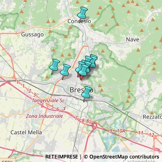 Mappa Via Quarto dei Mille, 25128 Brescia BS, Italia (2.37083)