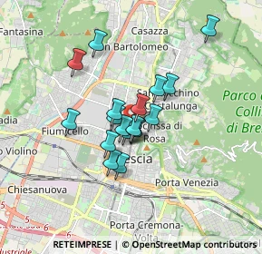 Mappa Via Quarto dei Mille, 25128 Brescia BS, Italia (1.18056)