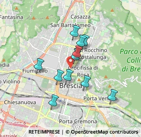 Mappa Via Quarto dei Mille, 25128 Brescia BS, Italia (1.40091)