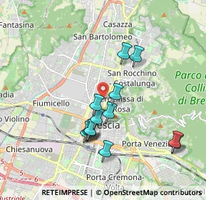 Mappa Via Quarto dei Mille, 25128 Brescia BS, Italia (1.70923)