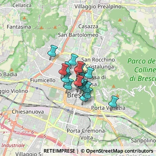 Mappa Via Quarto dei Mille, 25128 Brescia BS, Italia (0.93278)