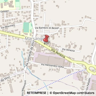 Mappa Via Venezia, 5, 35010 Campo San Martino PD, Italia, 35010 Curtarolo, Padova (Veneto)