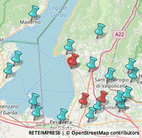 Mappa Piazza Lenotti, 37011 Bardolino VR, Italia (10.606)