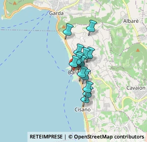 Mappa Piazza Lenotti, 37011 Bardolino VR, Italia (0.94143)